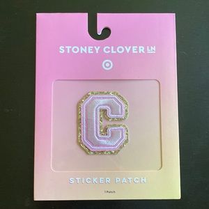 NWT Stoney Clover Lane x Target C Sticker Patch Pink